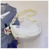 Estilo Japonês Fofo Bolsa de Bolha Menina Macia Feminina Estilo Coreano Simples Versátil Bolsa Bolinho Alto Valor Facial Estudante Menina Vibrante Transversal