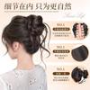 Pinza para peluca de cabeza redonda con pelo de dragón, pinza de agarre para mujer, temperamento de hija, flor, capullo, seda voladora, plato para el cabello, artefacto, estrella con bolsa para peluca