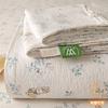 Sábanas de Gasa de Doble Capa de Verano Pieza Única Grado A Grado Materno e Infantil Dormitorio No Algodón Algodón Puro Sábanas Individuales Funda de Almohada Juego de Tres Piezas