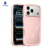 Case Magnético para Celular Apple 18promax com Toque de Pele à Prova de Queda Capa Protetora para iPhone 17pm