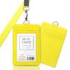 Credencial de Empleado, Portatarjeta de Identificación, Personalización de Lanyard, Estuche de Cuero para Credencial de Trabajo, Tarjeta de Comida para Control de Acceso, Credencial de Trabajo, Portatarjetas de PU, Permiso de Trabajo