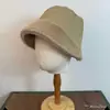 Sombrero de Cubo Grueso con Parches de Cuero Sintético y Forro de Felpa para Otoño e Invierno, Resistente al Frío y Cálido, Protector de Orejas, Elegante y de Alta Gama