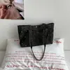 Bolsa de Lona Estampada de Leopardo Retrô Transfronteiriça Coreana Outono 2025 Nicho Versátil Grande Capacidade Casual Bolsa de Ombro Tote