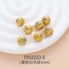 Nepalés Oro Antiguo Turquesa Cuentas Cuentas Sueltas con Cuentas Espaciadoras Cuentas Recortadas Pulsera Pulsera DIY Accesorios de Joyería