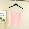 Camisola de Terciopelo para Mujer Otoño e Invierno Lija Sin Mangas Base Interior Ropa Exterior Cálida Camisa Base Superior para Chica Gordita