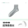 Calcetines Cortos de Verano para Hombre, Delgados, Antibacterianos, Resistentes al Olor, Transpirables, Absorbentes del Sudor, Hechos de Algodón de Seda de Morera, Nuevo 2026, Color Sólido, Bajos