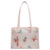 Bolsa Estilo Chinês Grande Capacidade Nova Moda Verão 2025 Bolsa Satchel de Ombro Tote para Comute para Mulheres