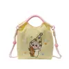 Bolsa de Ombro com Corrente de Bolinhas Estilo Japonês com Bordado Floral Selecionado Cuidadosamente, Tendência Versátil de Moda de Nicho