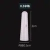 Sombrilla de pesca sombrilla cuenta de sombrilla de lluvia cuentas de sombrilla de lluvia accesorios universales gota de cola cubierta de sombrilla plegable de tres pliegues cabeza de sombrilla reparación plástico metal hebilla partes de flor