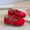 Sapatos Pequenos de Couro para Meninas 2026 Estilo Novo de Primavera Novos Sapatos de Princesa para Crianças Sola Macia Sapatos para Bebê Menina Sapatos Mary Jane Fofos