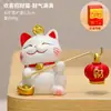 Gato de la Suerte de Estilo Chino Pacífico y Alegre Dibujo Animado Gatito Adorno de Escritorio Decoración de Escritorio de Oficina Regalo Creativo