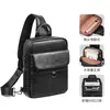 Bolsa de tablet simples e elegante para mão em couro PU, armazenamento multicamadas, à prova d'água, bolsa para iPad/computador de ombro cruzado