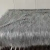 Tela Larga de Felpa Blanca y Negra para Fondo de Fotografía, Transmisión en Vivo, Mantel de Tocador, Tela Decorativa, Tela de Terciopelo para Mostrador