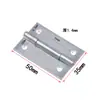 Bisagra Galvanizada 1 pulgada 2 pulgadas 3 pulgadas 4 pulgadas Bisagra de Hierro Bisagra para Puerta y Ventana Bisagra Engrosada para Puerta de Madera Apertura Plana Bisagra Plegable Industrial