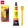 Deli 502 Pegamento Tubo Pequeño Súper Pegajoso Pegamento Multiusos Plástico Metal Pegamento Instantáneo Pegamento de Secado Rápido Adhesivo Pegamento Fuerte