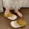 Mules Tejidos de Suela Gruesa Estilo Birkenstock para Mujer, Nuevas Sandalias Mary Jane de Moda de Gama Alta Verano 2026