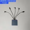 Accesorio Seguro Universal Compartimento para Batería Incorporado Caja de Alimentación Interna Cargador Externo de Repuesto Caja de Emergencia para 4 Pilas AA