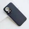 Adecuado para funda de teléfono móvil Huawei Nova13Pro, Funda protectora Nova 13 de cuero liso amigable con la piel, Anticaídas, Patrón diagonal en la lente de cobertura total