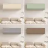 Funda Elástica de Cobertura Total para Aire Acondicionado, Color Sólido, Universal para Todas las Marcas, Adecuada para Unidades de Pared Gree, Haier, Midea, Dormitorio, Sala de Estar, Estilo Crema