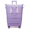 Bolsa de Viaje Universal con Ruedas, Capacidad Extra Grande, Carrito Ligero, Bolsa de Almacenamiento para Distancias Cortas, Bolsa de Equipaje Impermeable Expandible para Exteriores