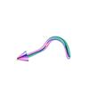 Amazon Ebay Piercing Cono Puntiagudo S Barra Uña para Nariz Joyería para Piercing Uña para Nariz Anillo para Nariz Uña para Hueso de la Oreja Uña para Ombligo Fabricante