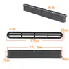 Tubo Guía de Sonido Plano para Altavoz Tubo Guía Orificio de Sonido Conducto Rejilla de Ventilación Tubo Plano de Audio Tubo de Inversión Tubo de Sonido de 2 pulgadas - 8 pulgadas