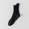 Meias de Yoga, Meias Masculinas de Cano Médio, Meias Masculinas Adulto, Meias Esportivas para Fitness Corrida, Meias Antiderrapantes para Chão, Meias Masculinas Zhuji