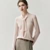 Suéter Básico de Cachemir para Mujer con Cuello en V Holgado de Punto con Cuello Flotante, Aspecto Adelgazante y Tendencia de Suéter que Reduce la Edad