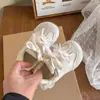 Zapatos Deportivos de Otoño 2026 para Niñas Estilo Coreano Zapatos Papá de Moda Versátiles Casuales Cuero Suela Suave Antideslizante Zapatos para Correr