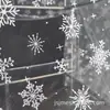 Copos de Nieve Navideños En Stock Malla Impresa con Adhesivo Malla de Milán Malla Americana Ropa para Niños Malla Lolita Patrón Hueco