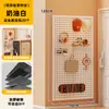 Painel de Pegboards Prateleira Divisória de Parede para Entrada Suporte de Parede Sala de Estudo Mesa de Computador Decoração Suporte de Armazenamento de Mesa Rack de Exibição