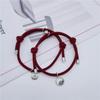 Pulseras de Pareja Votos de Amor Transfronterizos con Imanes que se Atraen Mutuamente, Amor Verdadero y Compromiso, un Par de Pulseras Tejidas Hechas a Mano para Hombres y Mujeres