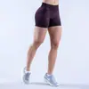 Shorts de fitness de cintura alta shorts de ioga shorts esportivos levantamento de bumbum outer wear sem costura bumbum pêssego sem linhas constrangedoras calças de ioga