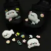 Encantos lindos de dibujos animados para zapatos con varios agujeros, decoraciones versátiles de resina para zapatos, mariposa, burbuja, flor, animales, charms decorativos al por mayor
