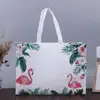 Bolsa Não Tecida Revestida Impressa Colorida Bolsa de Mensageiro Tridimensional Bolsa de Embalagem Bolsa de Compras à Prova d'Água Publicitária Venda por Atacado