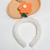 Diadema Especial para Lavarse la Cara de Mujer Celebridad de Internet Dulce Dibujo Animado Tocado Banda Antideslizante para el Cabello Diadema de Felpa Accesorios Lindos para el Cabello de Niños