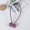 Hebilla Magnética Moderna y Sencilla para Cortina, Correa para Auriculares con Doble Bola, Gancho Magnético sin Taladro, Correa de Cuerda para Colgar Cortinas