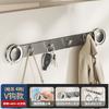 Gancho de baño sin perforaciones gancho de pared para inodoro ventosa de vacío fuerte gancho para abrigos colgante de pared gancho de puerta engrosado