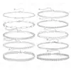 Pulsera de Cadena de Bolas de Acero Inoxidable Amazon para Mujer, Estilo Europeo y Americano, Cadena Simple, Cadena Serpiente Plana, Cadena Eslabón Ovalado, Set Versátil de Joyería