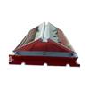 Claraboia de Ventilação e Exaustão de Fumaça, Claraboia Elétrica Montada no Telhado, Claraboia Triangular Robusta para Exaustão de Fumaça de Incêndio com Vedação Forte