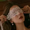 Máscara de Olhos de Renda Casal Provocação Venda com Fita Véu de Abstinência Festa em Boate Rainha Acessórios de Lingerie Sexy