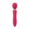 Vibrador feminino recarregável, bastão AV, bastão de massagem, masturbador de cabeça dupla, ovo vibratório, brinquedos sexuais para adultos