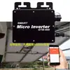 Microinversor inteligente conectado a la red GTB-400 inversor monofásico conectado a la red 120V/230V equipado con aplicación inteligente