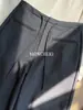¡Muy recomendable! Pantalones de mujer de corte ajustado, cintura estrecha, caída fluida, nuevo estilo de otoño, estilo old money, pantalones rectos con cordón adelgazante