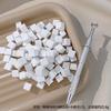 Mini Bloco de Queijo de Soja Cola de Aplauso Esponja Ferramenta de Nail Art Blush Gradiente Armadura Metal Grampo de Garra para Unhas