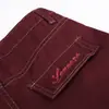 Estilo Informal de Ropa de Trabajo para Hombre Marca de Moda Estilo Americano Diseño de Doble Pinza con Costuras Visibles Pantalones de Pierna Ancha con Forma de Arco