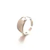 Anillo de Plata de Ley 925 Chapado en Oro de 18 Quilates Japón y Corea del Sur Vive con Artículos Más Vendidos Anillo Individual de Moda para Hombres y Mujeres Industria Pesada Ajustable