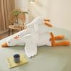 2024 Nuevo Bingmo Doudou Red Social Ganso Blanco Grande Almohada para Siesta Muñeca Regalo en Vivo Muñeco Ganso Grande Fresco en Verano