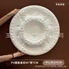 Placa de Lâmpada PU Imitação de Gesso Europeu Francês Suporte de Lâmpada de Teto Forma Piscina de Lâmpada Material Decorativo Iluminação Moderno Esculpido Redondo