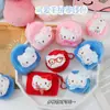 Monedero de Felpa Lindo de Dibujos Animados, Estuche para Auriculares de Muñeca 3D Femenino, Bolsa Portátil con Cremallera para Guardar Monedas al por Mayor